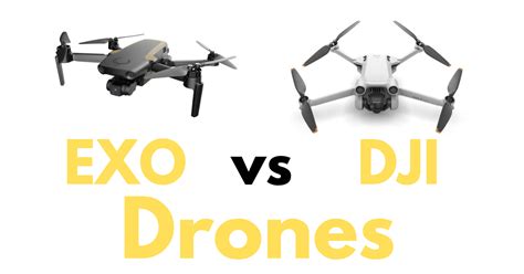 We have got you covered, so you can easily figure out if Exo drones or DJI drones are better. . Exo drones vs dji